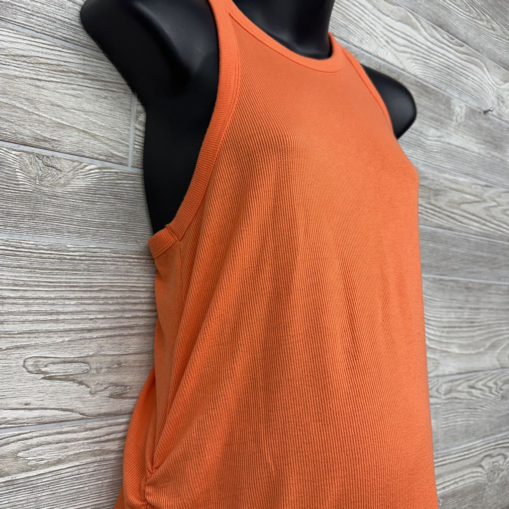Ribbed Racerback Tank Top Medium