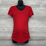 NEW Ruched V Neck Shirt XS