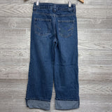 Wide Leg Jeans Button Fly 10