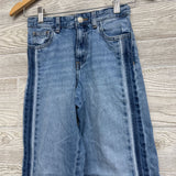 Two Tone Wide Leg Jeans 10
