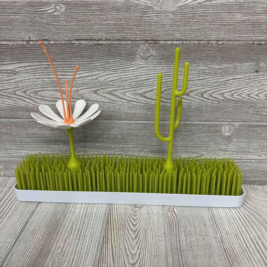 Patch Drying Rack W/ Flower & Cactus