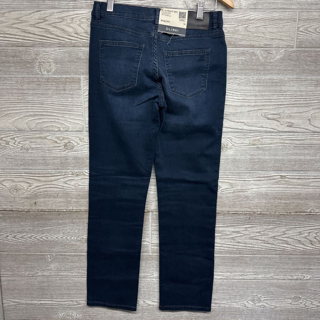 NEW Ultimate Knit Brady Slim Jeans 14