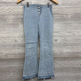 Flare Jeans Frayed 8