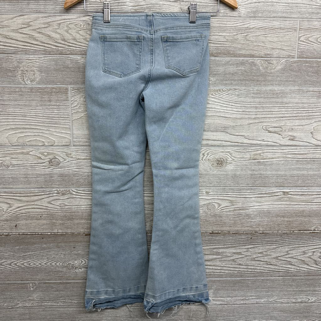 Flare Jeans Frayed 8
