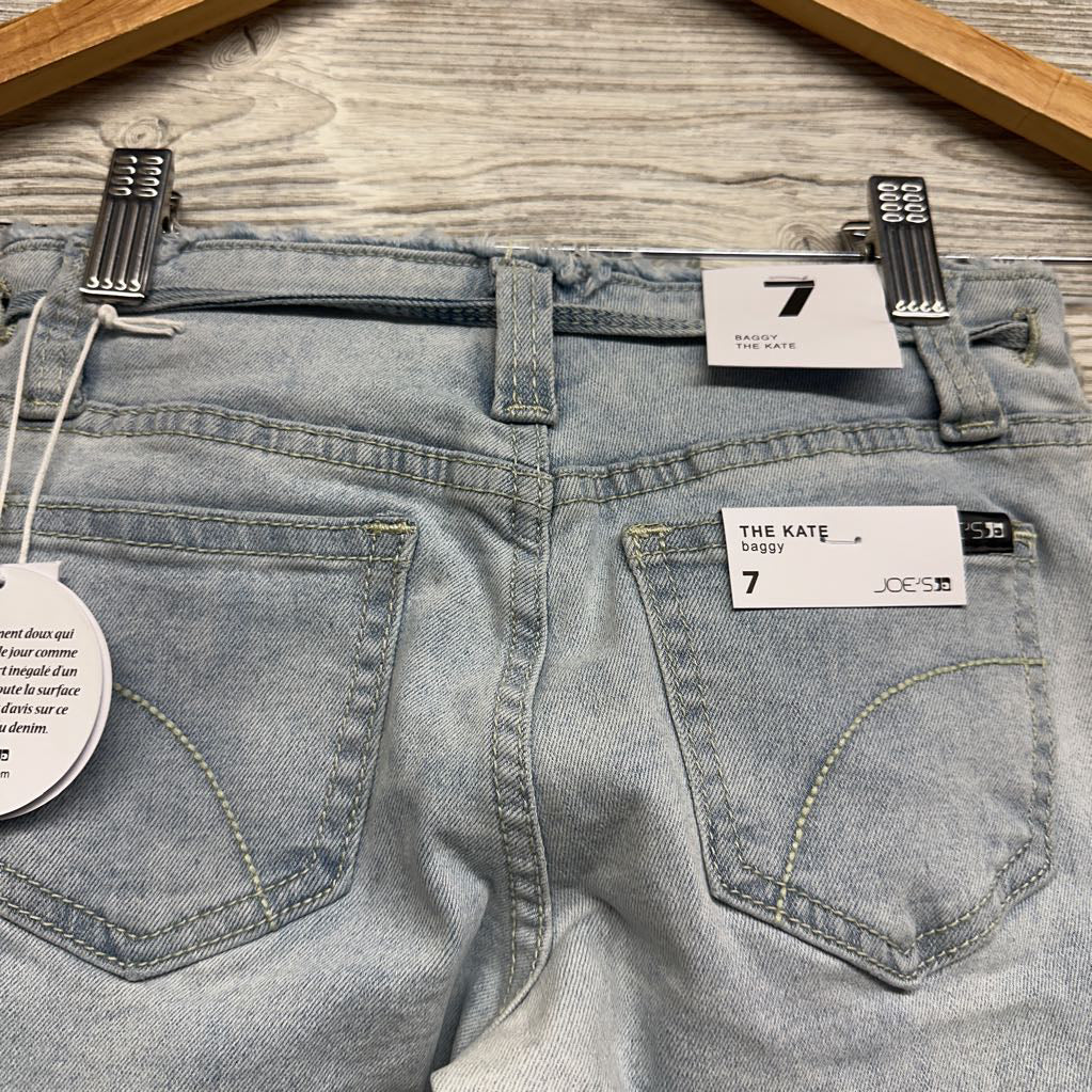 NEW The Kate Baggy Jeans Frayed 7
