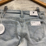 NEW The Kate Baggy Jeans Frayed 7