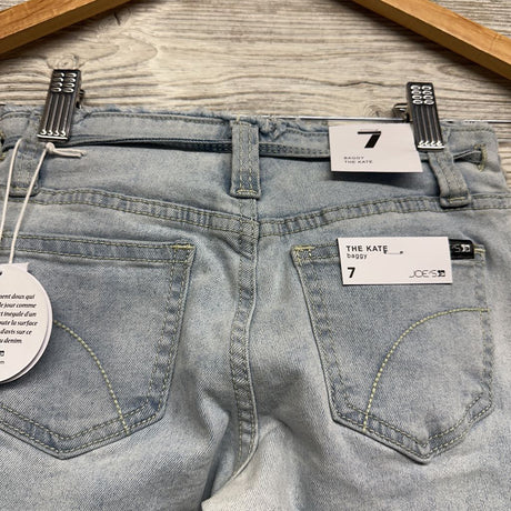 NEW The Kate Baggy Jeans Frayed 7