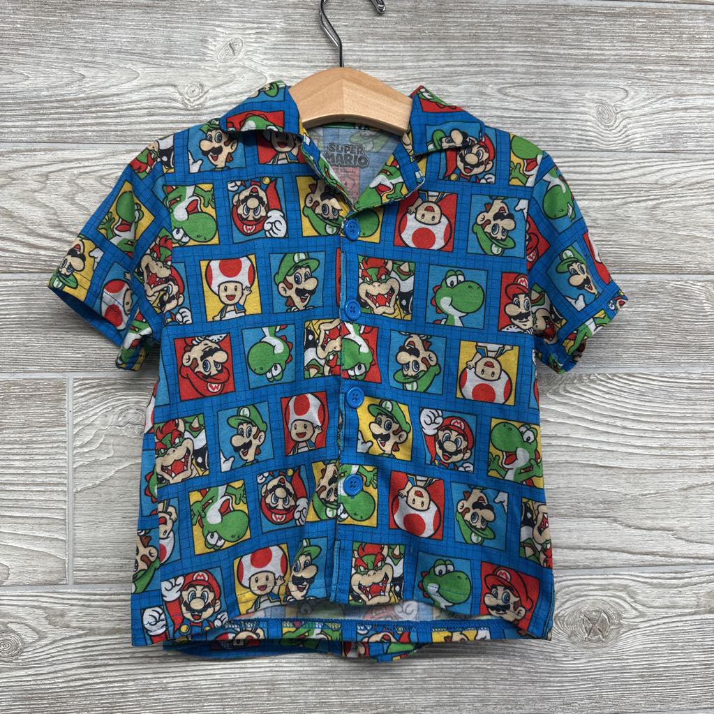 2 Pc Button Up PJs Characters 4
