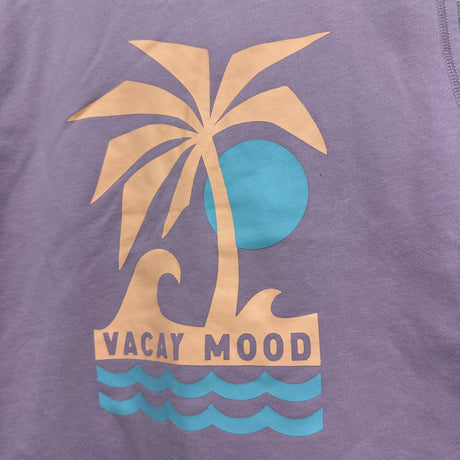 French Terry Sleeveless Shirt Vacay Mode & Shorts 7