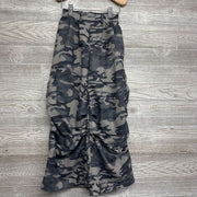 Camo Wide Leg Cargo Pants 8