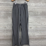 Houndstooth Flare Pants 8
