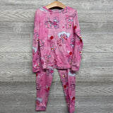 2 Pc LS PJs Hearts 10