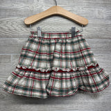 Sweater Nordic Hearts & Plaid Skirt 3T
