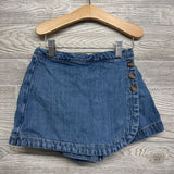 Denim Wrap Skort 8