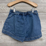 Denim Wrap Skort 8