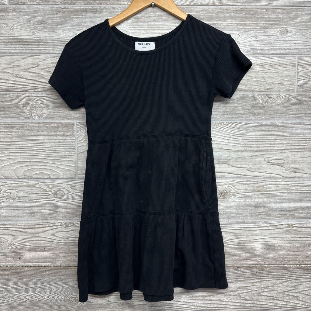 Ribbed Tiered Dress 10-12