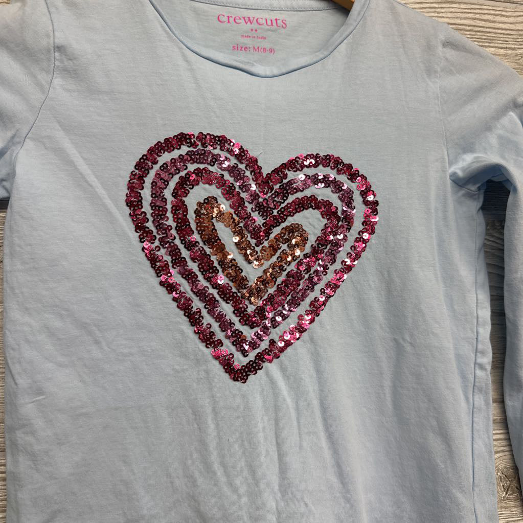 LS Shirt Sequin Heart 8