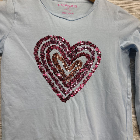 LS Shirt Sequin Heart 8
