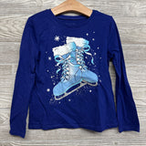 LS Shirt Ice Skates 5-6