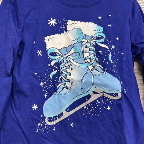 LS Shirt Ice Skates 5-6