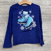 LS Shirt Ice Skates 5-6
