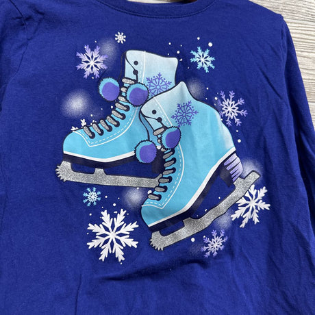LS Shirt Ice Skates 5-6