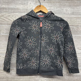 Full Zip Hoodie Flowers 7-8 *