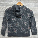 Full Zip Hoodie Flowers 7-8 *