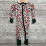 Bamboo Sleeper Gingerbread Peace Sign 6-12M