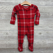 Plaid Sleeper 6-9M