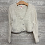 Cropped Plush Cardigan 4-5