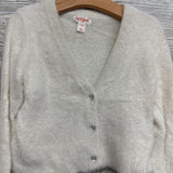 Cropped Plush Cardigan 4-5