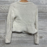 Cropped Plush Cardigan 4-5