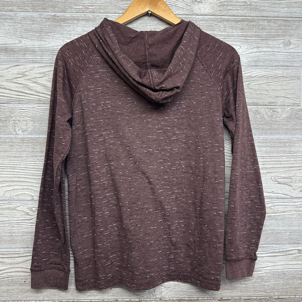 LS Henley Shirt W/ Hood 12-14