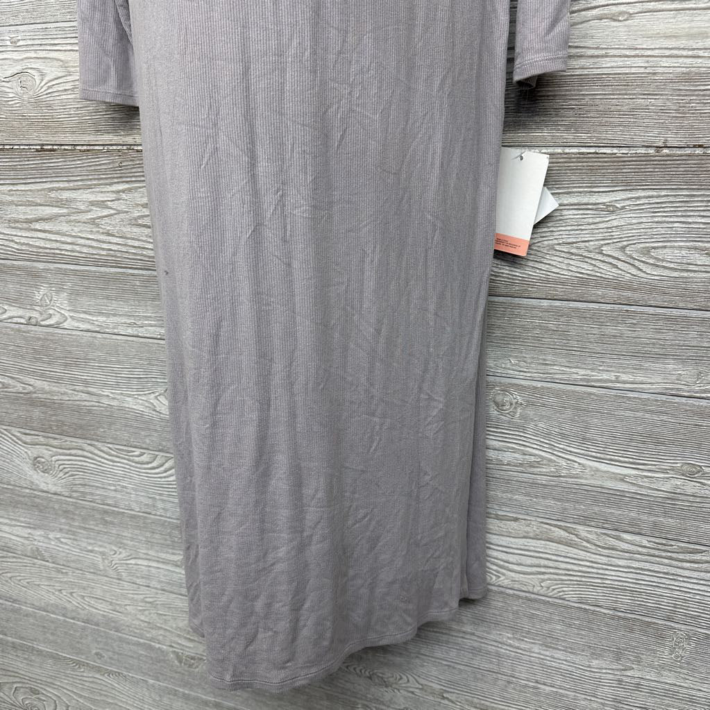 NEW LS Ribbed Bodycon Dress Large