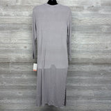 NEW LS Ribbed Bodycon Dress Large