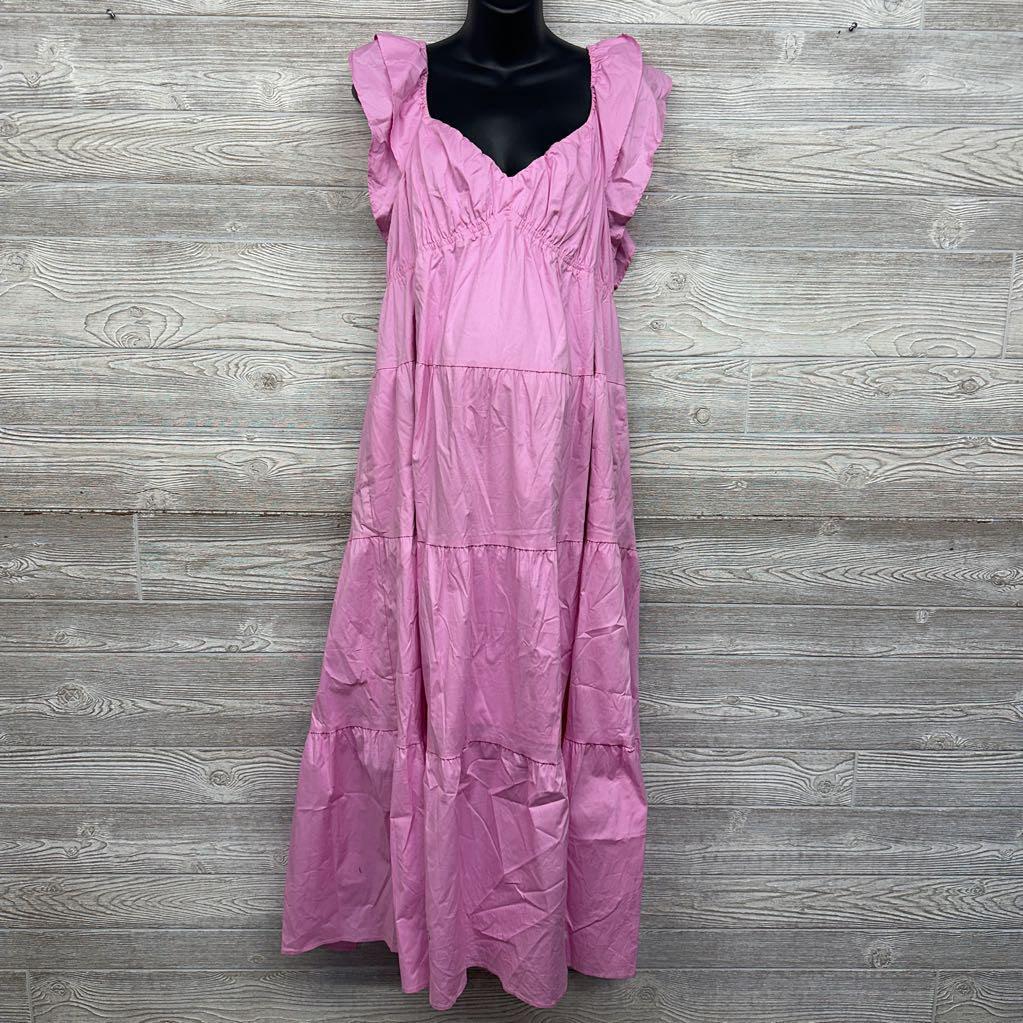 NEW Tiered Flutter Sleeve Dress XXL