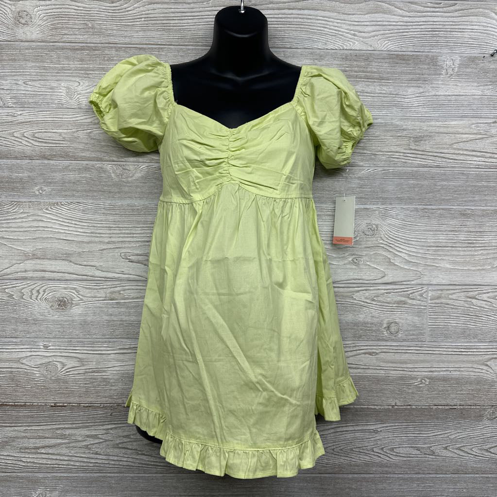 NEW Cap Sleeve Blouse Smocked Back Small