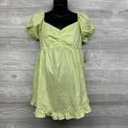 NEW Cap Sleeve Blouse Smocked Back Medium