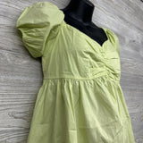 NEW Cap Sleeve Blouse Smocked Back Medium