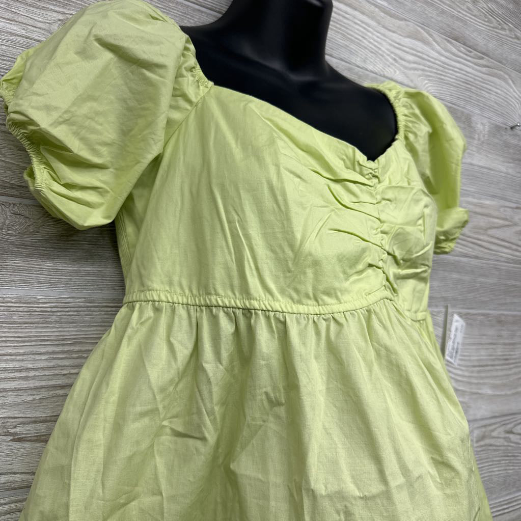 NEW Cap Sleeve Blouse Smocked Back Large