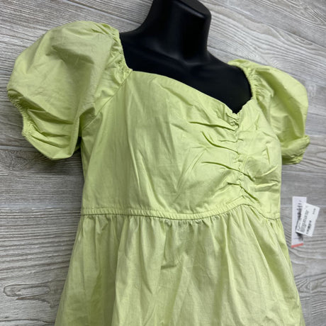NEW Cap Sleeve Blouse Smocked Back Large