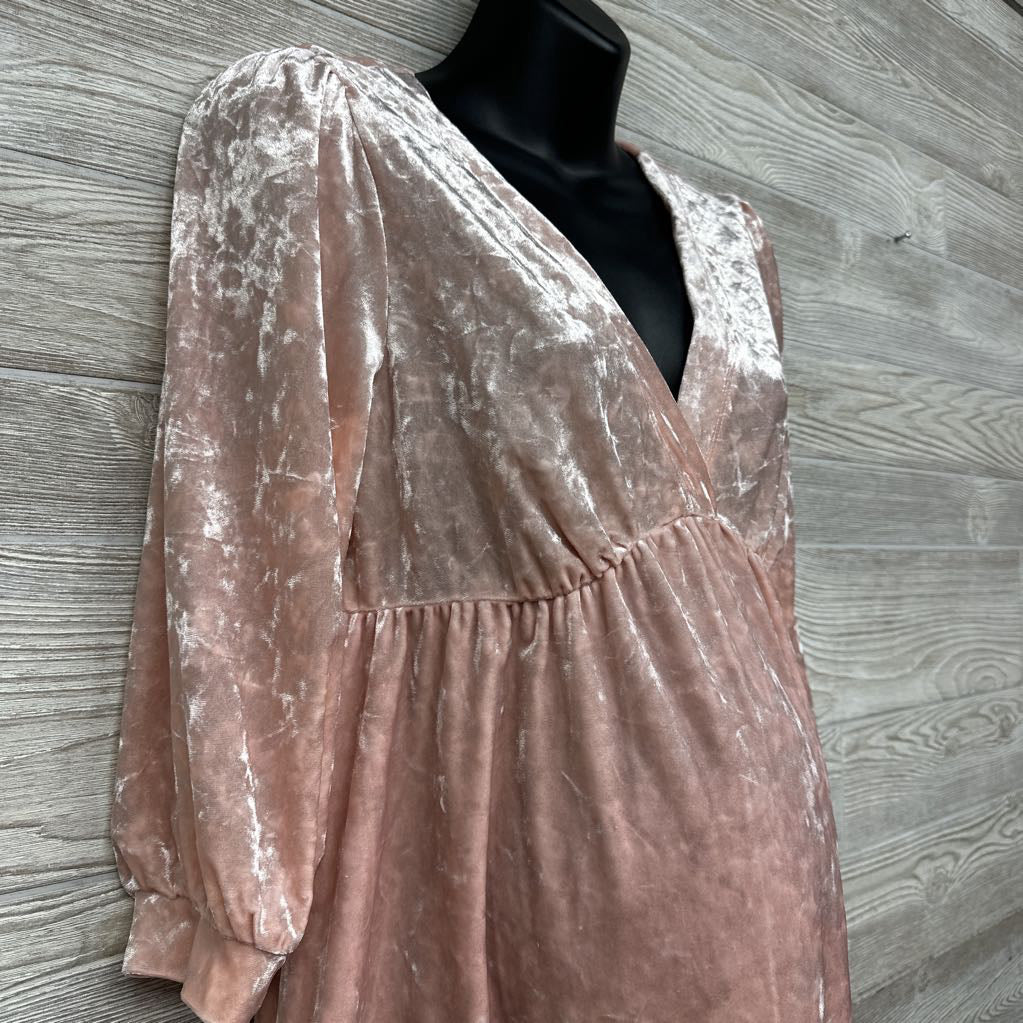 NEW Crushed Velvet Tunic Medium