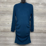 NEW Mock Neck Ribbed Bodycon Dress XL