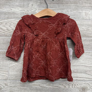 NEW LS Dress Bows & Ruffles 6M