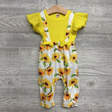 NEW Jumpsuit Sunflowers 9M
