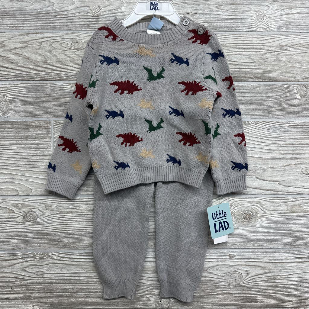 NEW Sweater Dinosaurs & Sweater Pants 12M