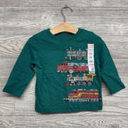 NEW LS Shirt Trains 12M