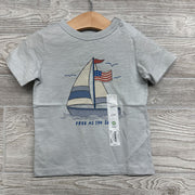 NEW Shirt Sailboat Free At The Sea 18M