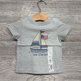 NEW Shirt Sailboat Free At The Sea 3M